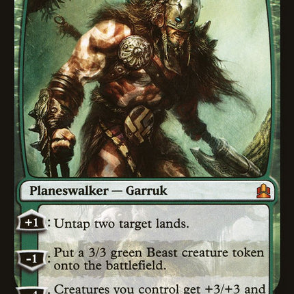 Garruk Wildspeaker [Commander 2011]