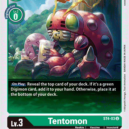 Tentomon [ST4-03] [Starter Deck: Giga Green]