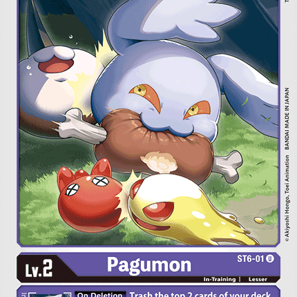 Pagumon [ST6-01] [Starter Deck: Venomous Violet]