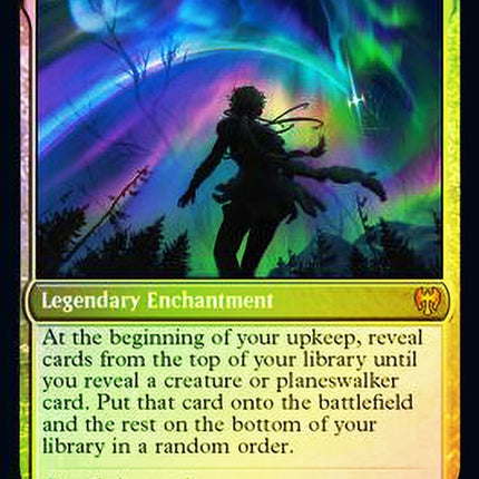 Esika, God of the Tree // The Prismatic Bridge [Kaldheim Promos] Prerelease Foil