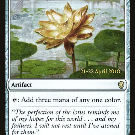 Gilded Lotus [Dominaria Promos] Prerelease Foil