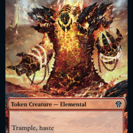 Soldier // Elemental Double-sided Token [Dominaria United Tokens]