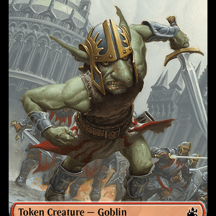 Goblin (0008) // Goblin (0009) Double-Sided Token [Ravnica Remastered Tokens]
