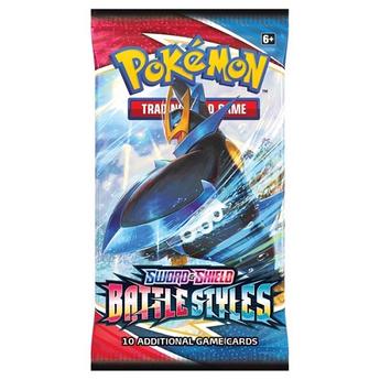 Battle Styles single loose booster pack from booster box. Features Empoleon pack art