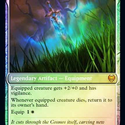 Halvar, God of Battle // Sword of the Realms [Kaldheim Promos] Prerelease Foil