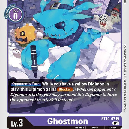 Ghostmon [ST10-07] [Starter Deck: Parallel World Tactician]