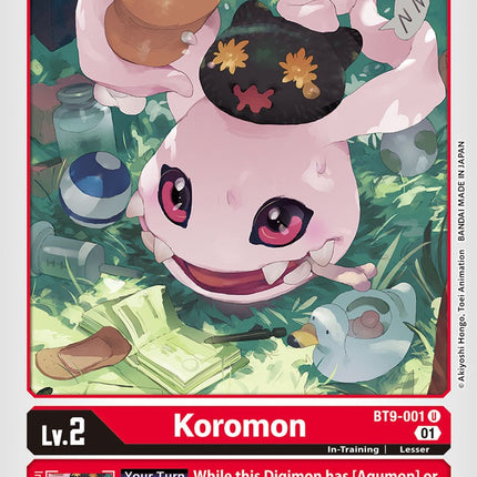 Koromon [BT9-001] [X Record]