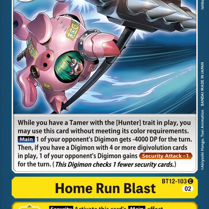 Home Run Blast [BT12-103] [Across Time]