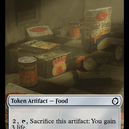 Food (0012) // Human Soldier Double-Sided Token [Fallout Tokens]