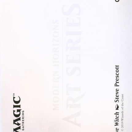 Warteye Witch // Warteye Witch (Borderless) [Modern Horizons Art Series]
