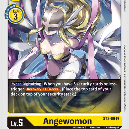 Angewomon [ST3-09] [Starter Deck: Heaven's Yellow]