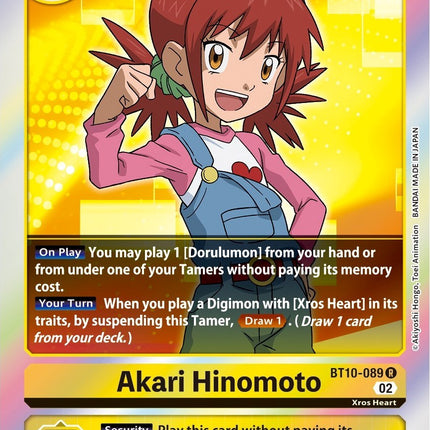 Akari Hinomoto [BT10-089] [Xros Encounter]