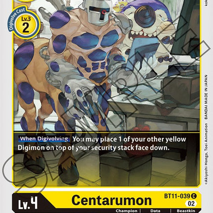 Centarumon [BT11-039] [Dimensional Phase]