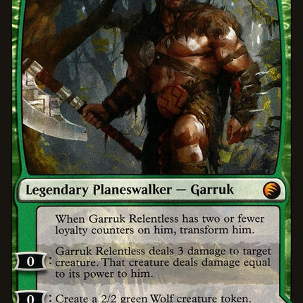 Garruk Relentless // Garruk, the Veil-Cursed [From the Vault: Transform] Foil