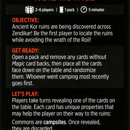 Roil Royale // Roil Royale (cont'd) [Zendikar Rising Minigames]