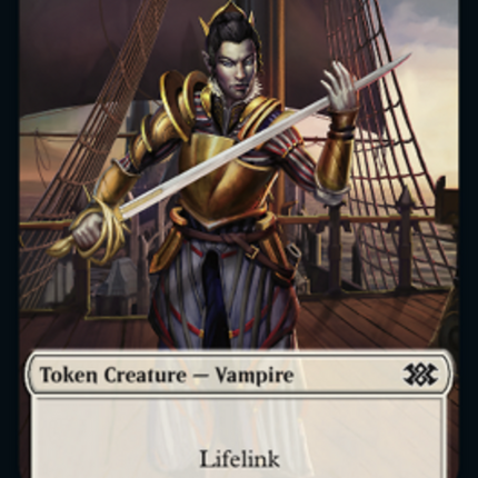 Zombie // Vampire Double-sided Token [Double Masters 2022 Tokens]
