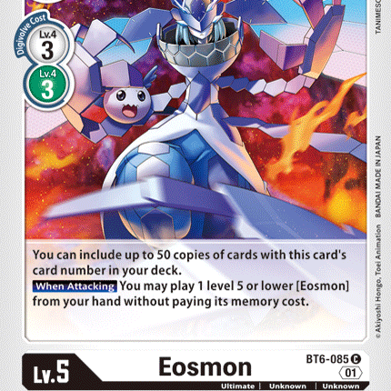 Eosmon [BT6-085] [Double Diamond]