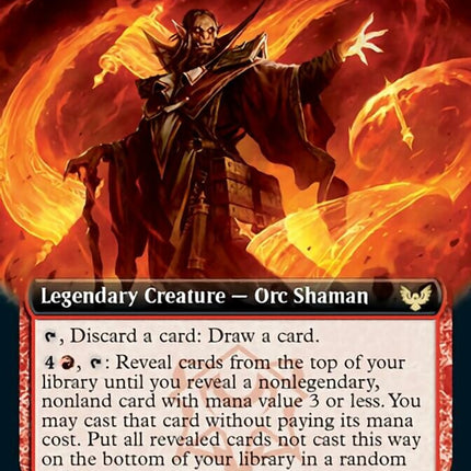 Plargg, Dean of Chaos // Augusta, Dean of Order (Extended Art) [Strixhaven: School of Mages]