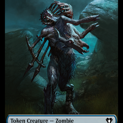 Spirit (0039) // Zombie (0013) Double-Sided Token [Commander Masters Tokens]