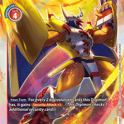 WarGreymon [ST1-11] (Event Pack) [Starter Deck: Gaia Red Promos]