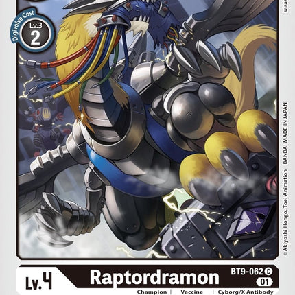 Raptordramon [BT9-062] [X Record]