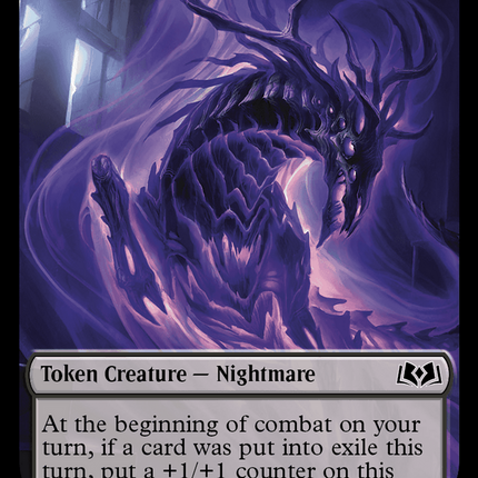 Nightmare Token [Wilds of Eldraine Tokens]