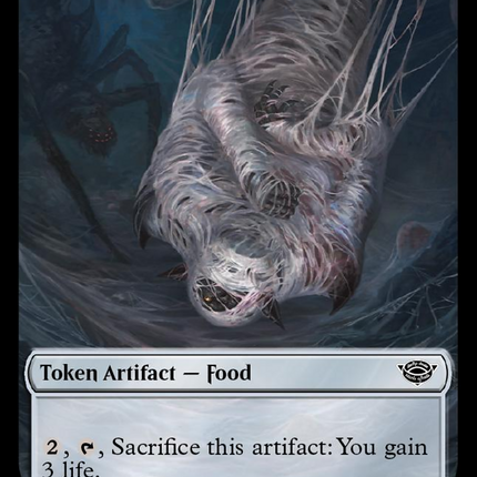 Human Soldier (0014) // Food (0024) Double-Sided Token (Surge Foil) [The Lord of the Rings: Tales of Middle-Earth Tokens]