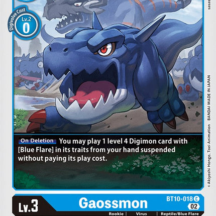 Gaossmon [BT10-018] [Xros Encounter]