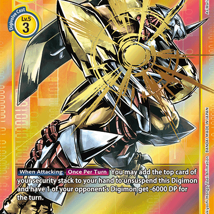 WarGreymon [BT4-048] (Alternate Art) [Great Legend]