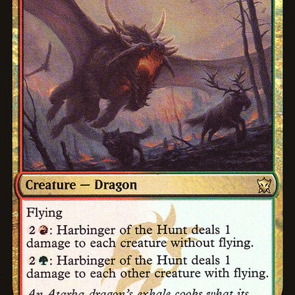 Harbinger of the Hunt [Dragons of Tarkir Promos] Foil