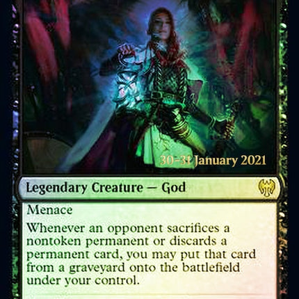 Tergrid, God of Fright // Tergrid's Lantern [Kaldheim Promos] Prerelease Foil