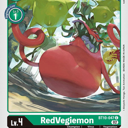 RedVegiemon [BT10-047] [Xros Encounter]