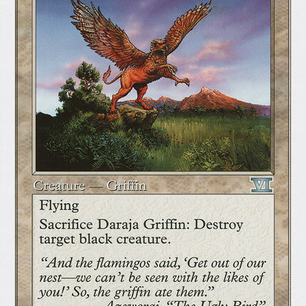 Daraja Griffin [Classic Sixth Edition]