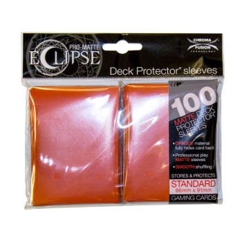 Ultra Pro Eclipse Matte Crimson 100 Ct. Sleeves
