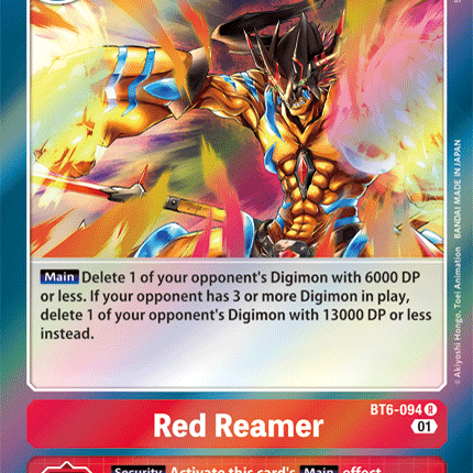 Red Reamer [BT6-094] [Double Diamond]