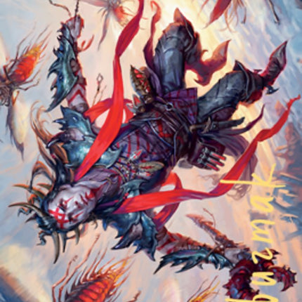 Scion of the Swarm Art Card (Gold-Stamped Signature) [Zendikar Rising Art Series]