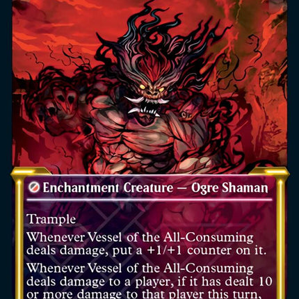 Hidetsugu Consumes All // Vessel of the All-Consuming (Showcase) [Kamigawa: Neon Dynasty]