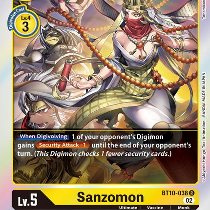 Sanzomon [BT10-038] [Xros Encounter]