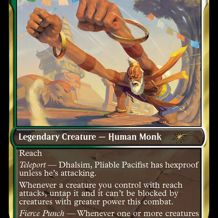 Dhalsim, Pliable Pacifis [Secret Lair Drop Series]