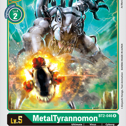 MetalTyrannomon [BT2-046] [Release Special Booster Ver.1.0]