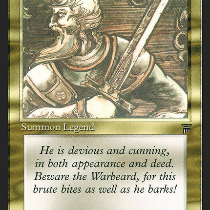 Barktooth Warbeard [Legends]