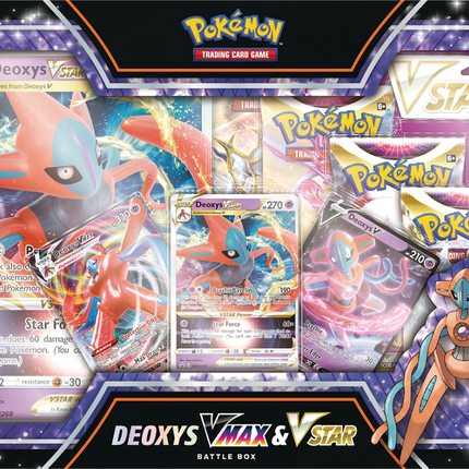Zeraora/ Deoxys VMax & VStar Box