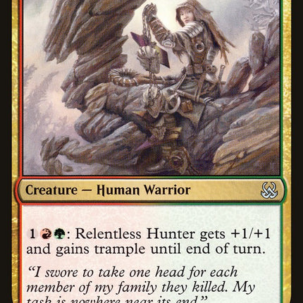 Relentless Hunter [Duel Decks: Mind vs. Might]