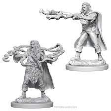 Dungeons & Dragons - Human Sorcerer Mini Figures