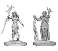 D&D Nolzur's Marvelous Miniatures - Female Human Druid