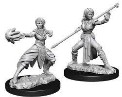 D&D Nolzur's Marvelous Miniatures - FEMALE HALF-ELF MONK