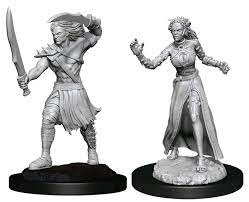 Magic the Gathering - Dungeons & Dragons - Vampire Lacerator & Vampire Hexmage Mini Figures