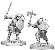 D&D Nolzur's Marvelous Miniatures - Male Earth Genasi Fighter