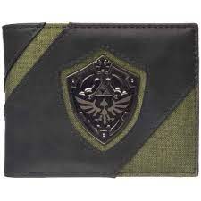 Lounge Fly - Nintendo - Legend of Zelda Metal Shield Wallet