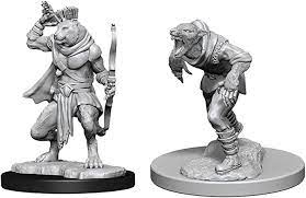 Dungeons & Dragons - Wererat & Weretiger Mini Figures